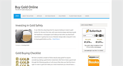 Desktop Screenshot of buygoldonline.co.uk